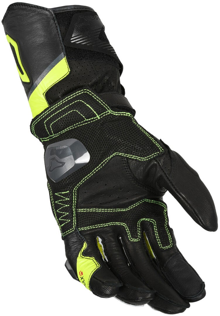 Macna Protego Motorcykel handsker sort/gul XL Figur 2