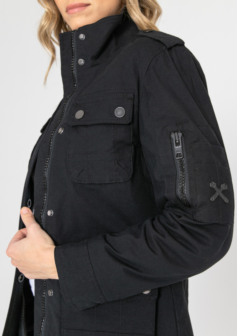 John Doe Explorer XTM Damen Motorrad Textiljacke schwarz S Abbildung 9