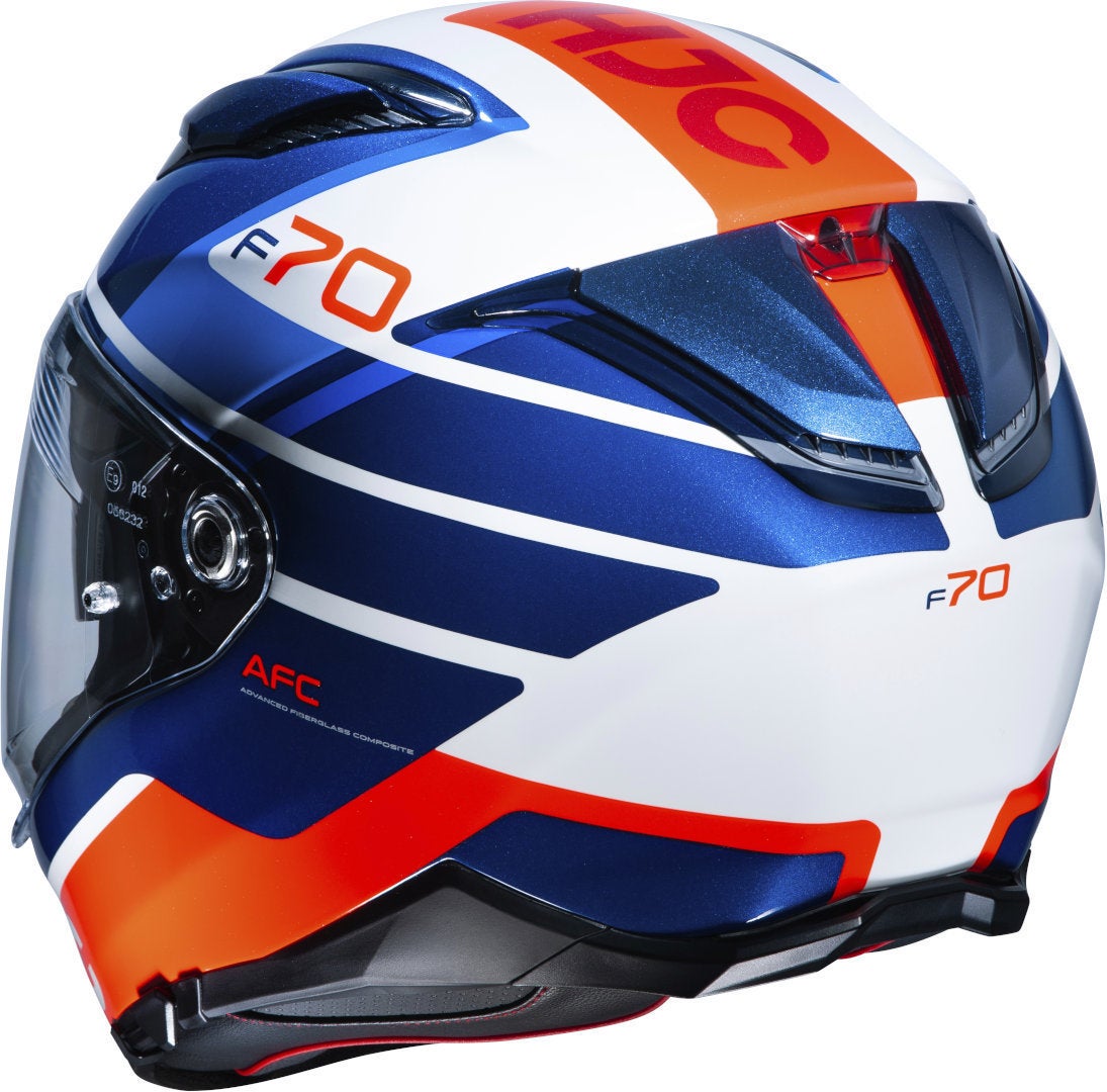 HJC F70 Tino Helm blau/rot/weiß M (57/58) Abbildung 2
