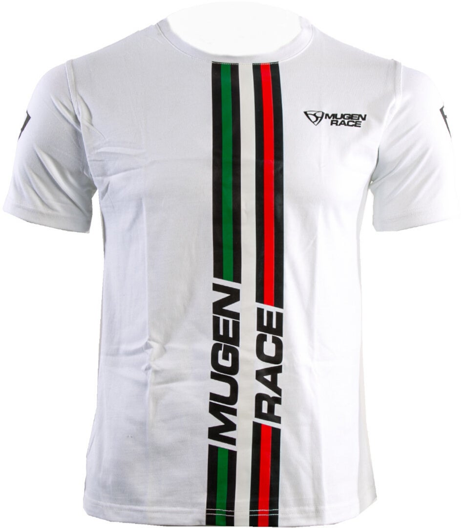 MUGENRACE T-Stripe Camiseta Branco L Figura 1