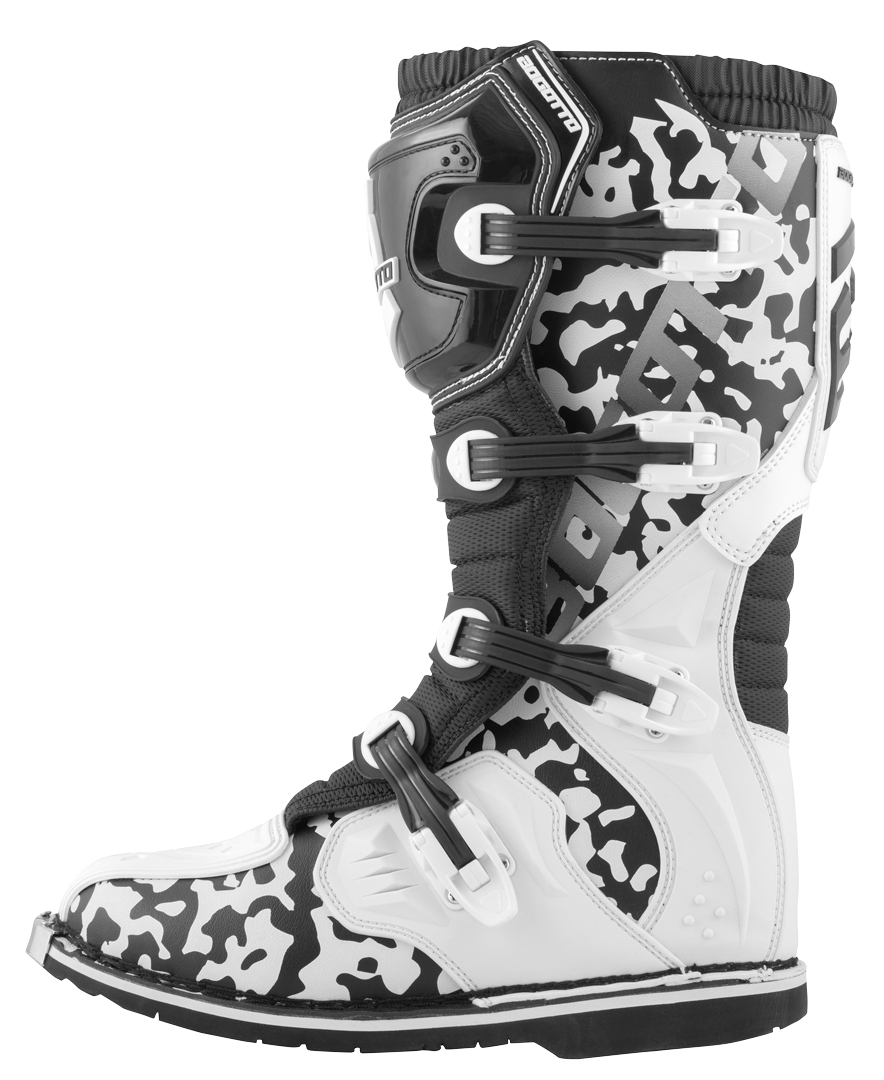 Bogotto MX-3 Camo Motokrosové boty černobílá 46 Obrázek 2