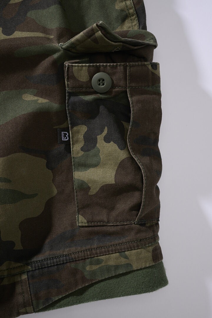 Brandit Packham Vintage Cargo Short Forêt 5XL Figure 4