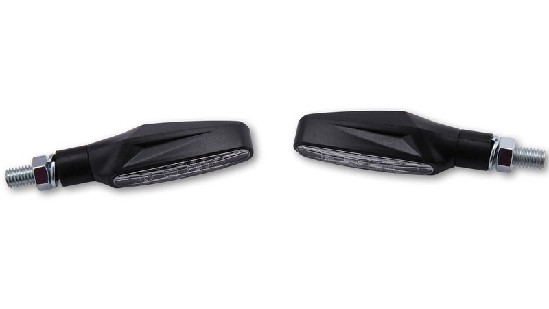 HIGHSIDER Smart Stix LED-indikator Hus Svart / Lens Clear (Par), Fram och Bak Figur 4