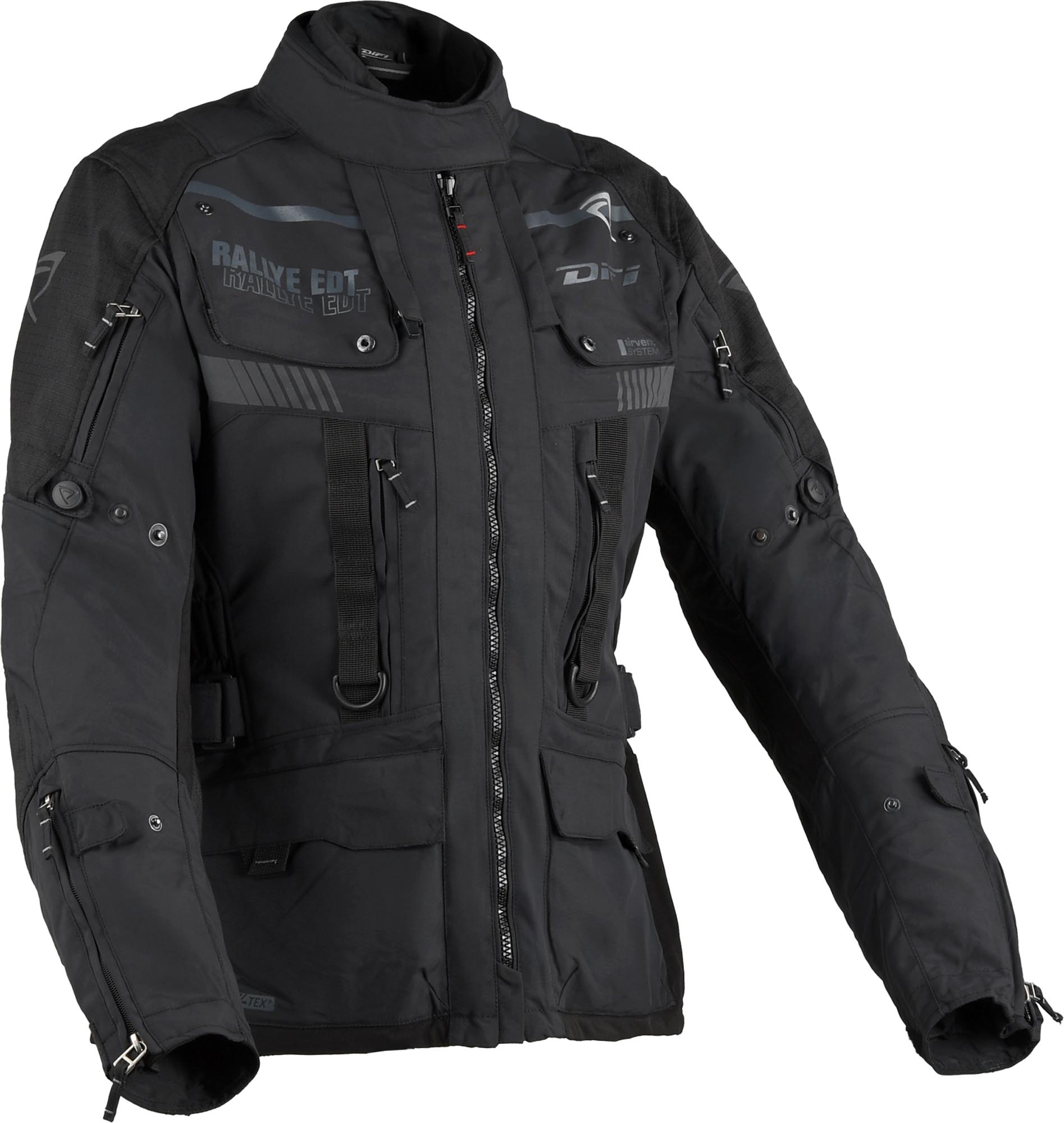 DIFI Sierra Nevada 4 Aerotex waterproof Ladies Motorcycle Textile Jacket black M Figure 1