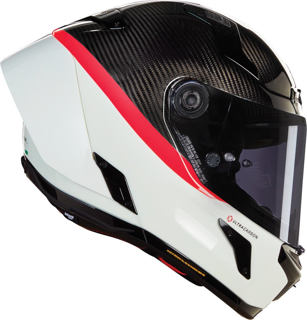Nolan X-804 RS Ultra Carbon D.O.C. Přilba černobílá XXL (64) Obrázek 3