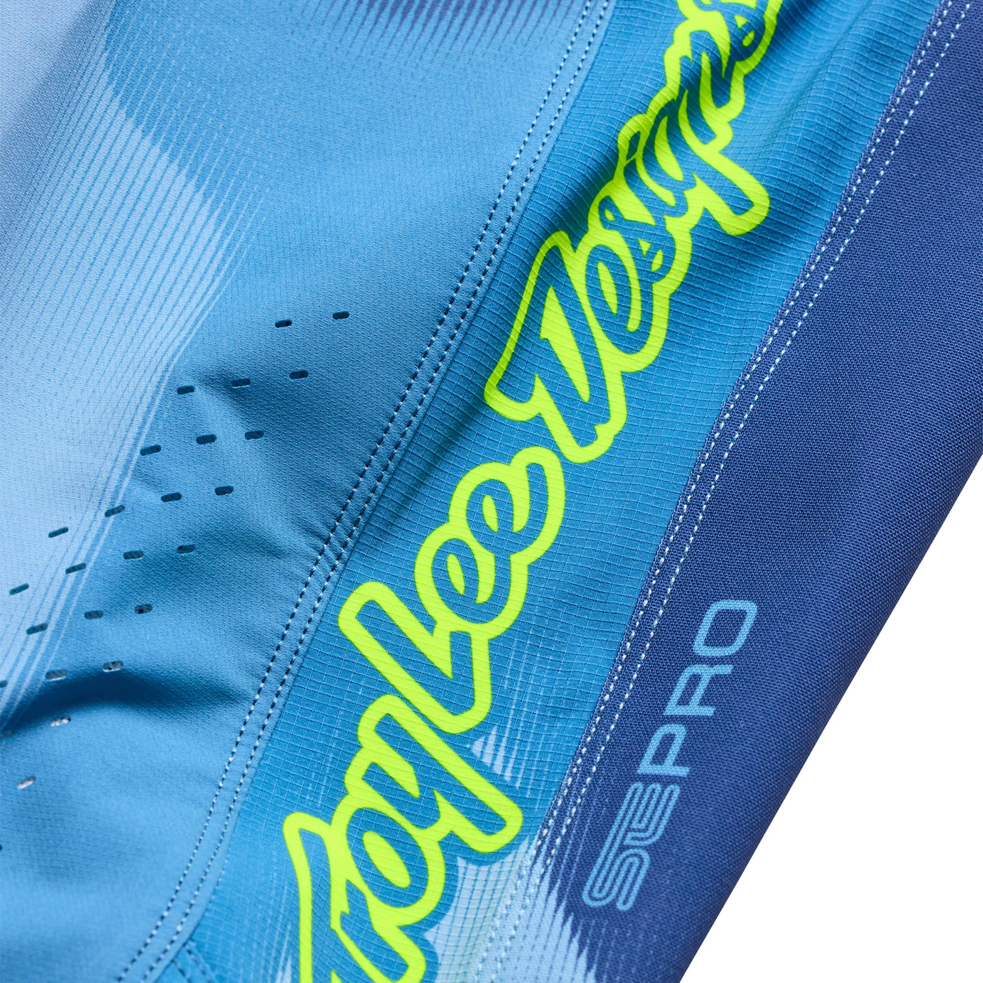 Troy Lee Designs SE Pro Illusion Mládežnické motokrosové kalhoty modrá/fluo-žlutá 20 Obrázek 5