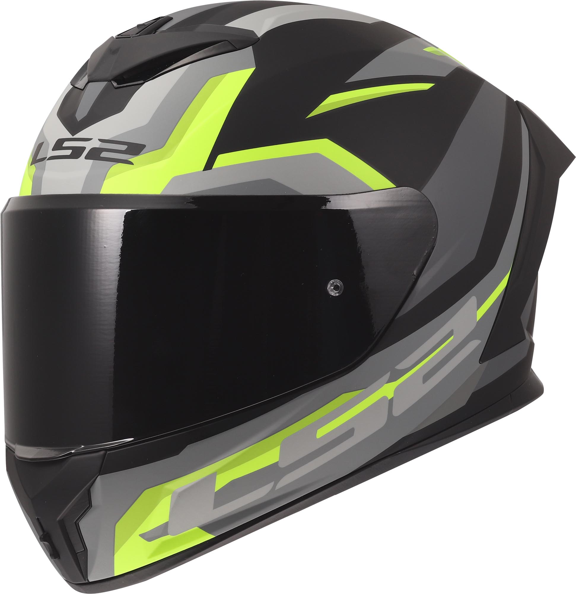 LS2 FF820 Rapid III Hyper Casque noir/jaune S (55/56) Figure 1