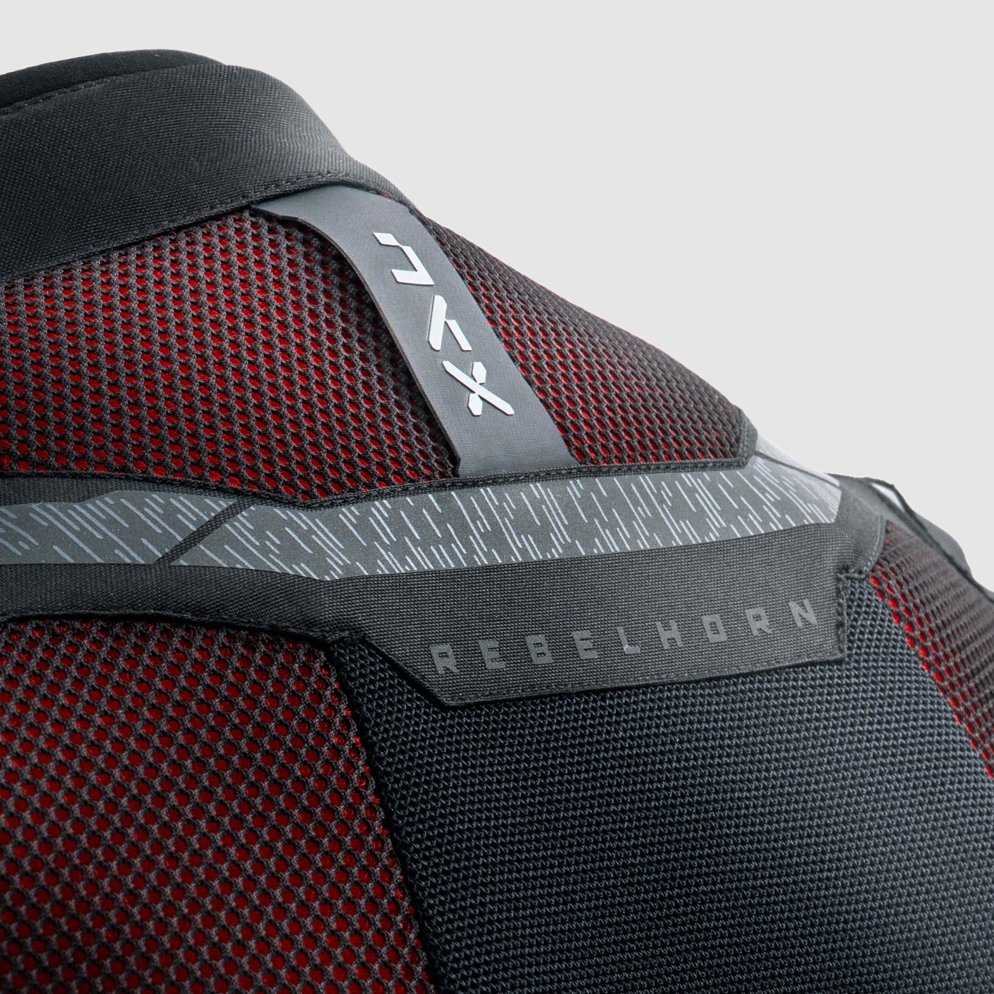 Side view of Rebelhorn Jax waterproof Motorcycle Textile Jacket