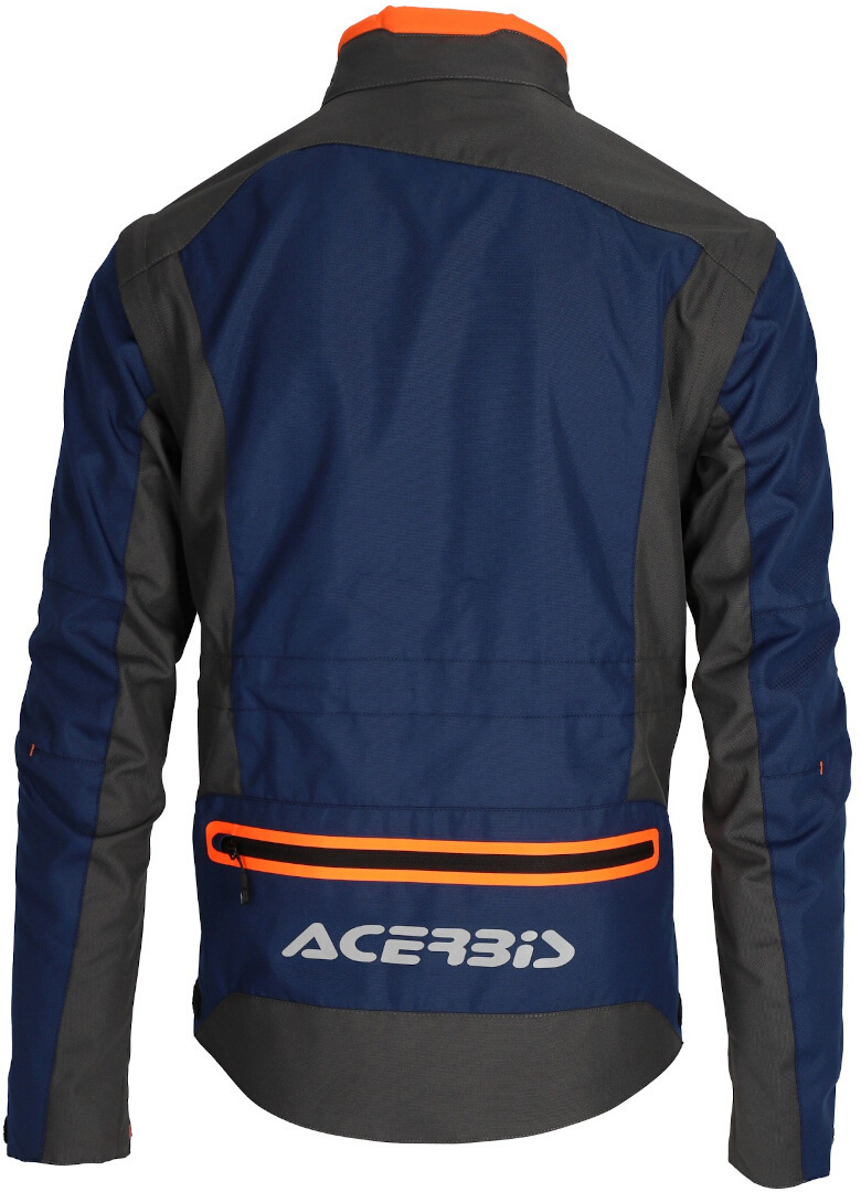 Acerbis Enduro One Motorcycle Textile Jacket blue/grey 3XL Figure 4