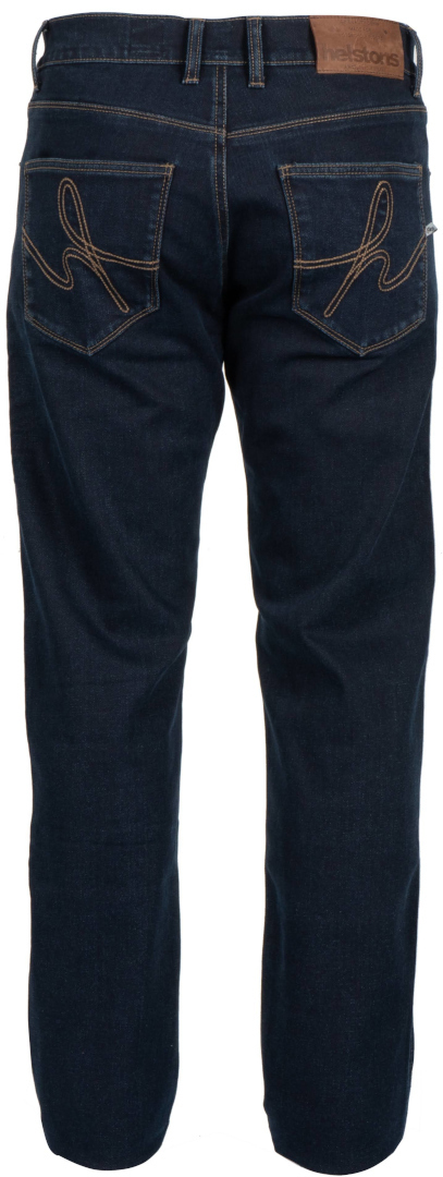 Helstons Straight Way Motorcykel jeans mørkeblå 33 Figur 5