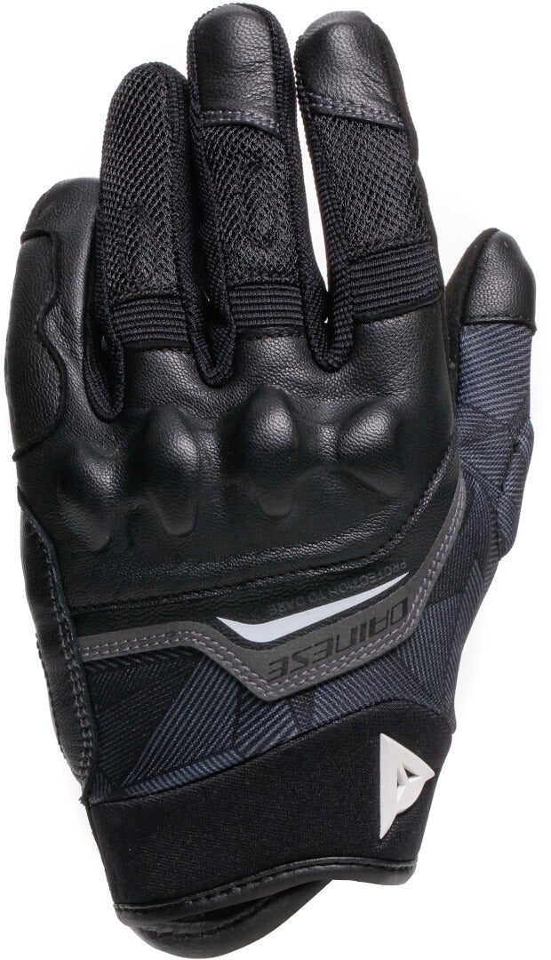 Dainese Ermex Dame motorcykel handsker Sort/hvid M Figur 1