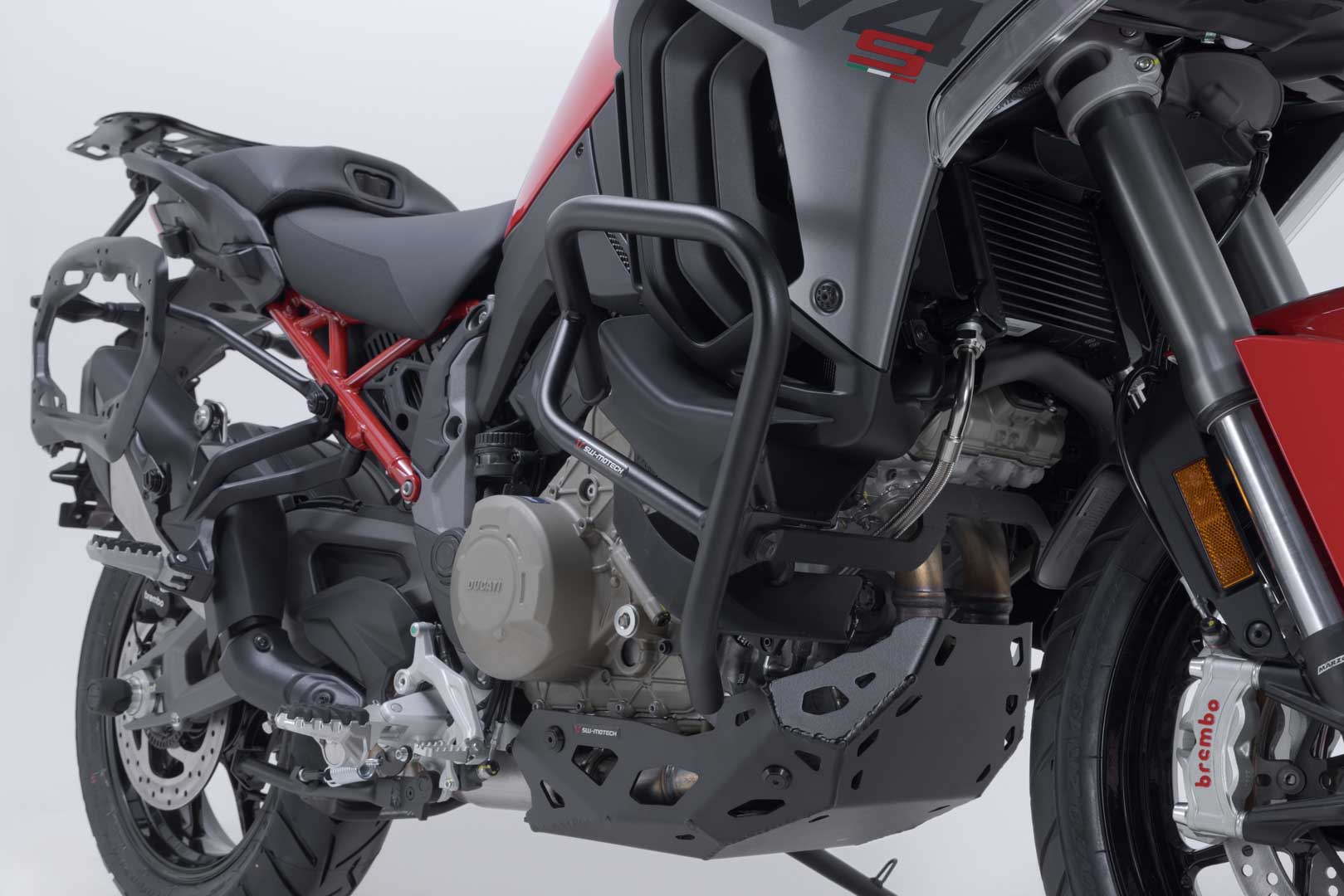 SW-Motech Crash bar - Negru. Ducati Multistrada V4 (20-). Figura 2