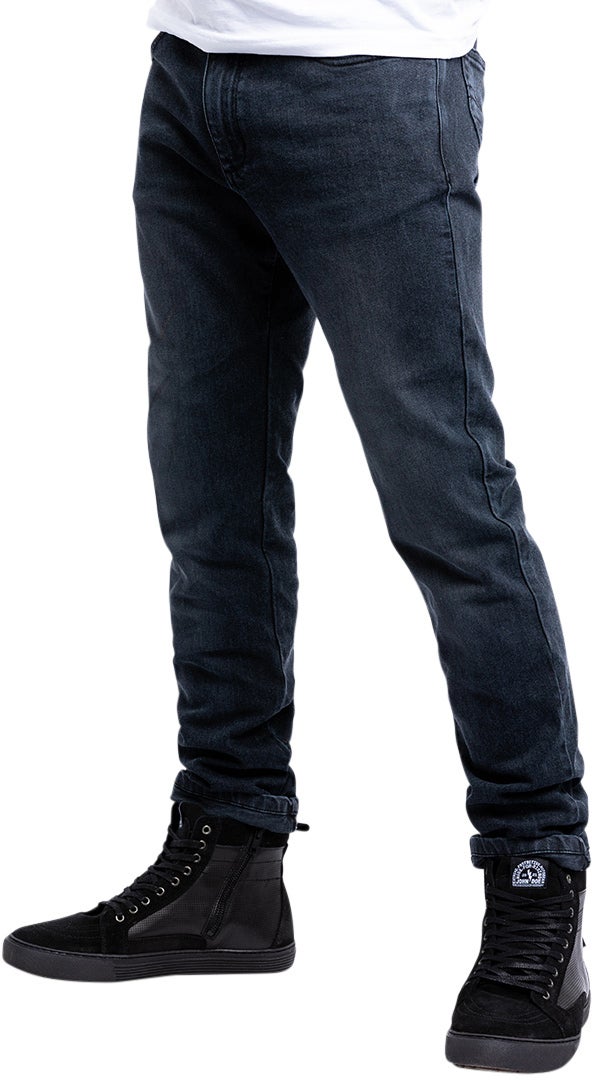 John Doe Pioneer Mono Motorcykel Jeans Sort vask 34 L32 Figur 10