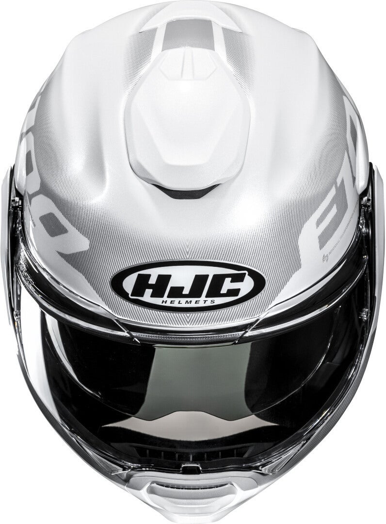 HJC F100 Hetal Helm wit/grijs S (55/56) Figuur 4