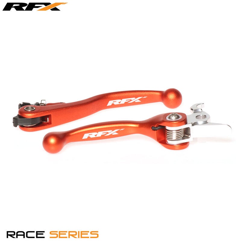 RFX Conjunto de alavancas flexíveis forjadas de corrida (Laranja) - KTM Vários travões Brembo / embraiagens Magura Figura 1