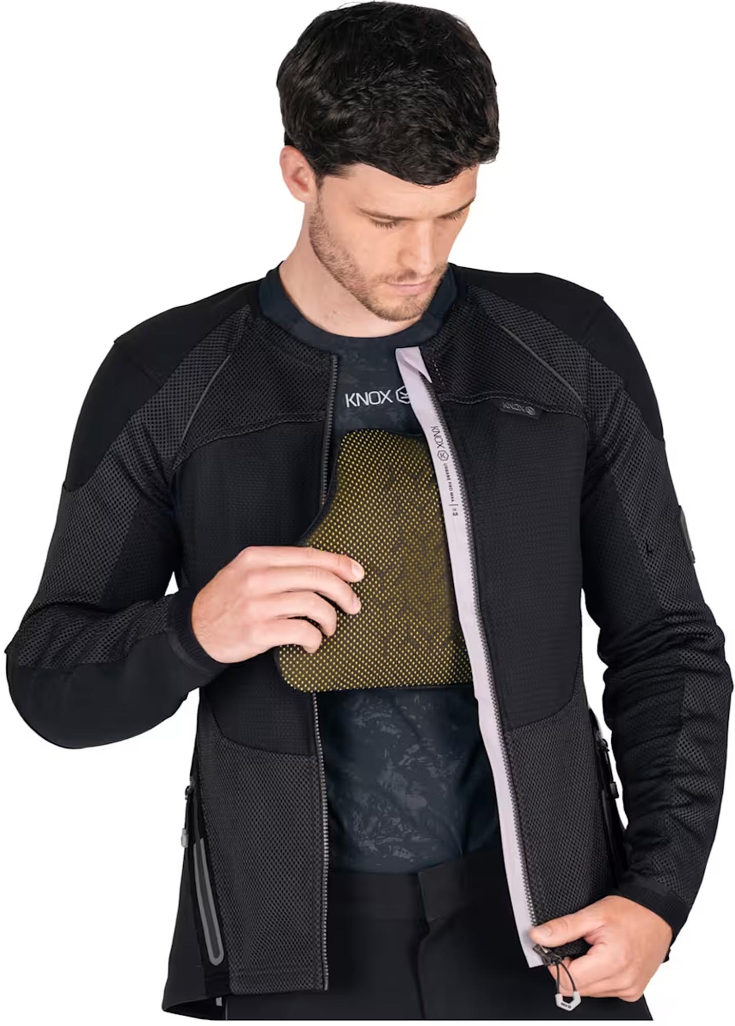 Knox Urbane Pro Move Motorcycle Textile Jacket black 2XL Figure 6