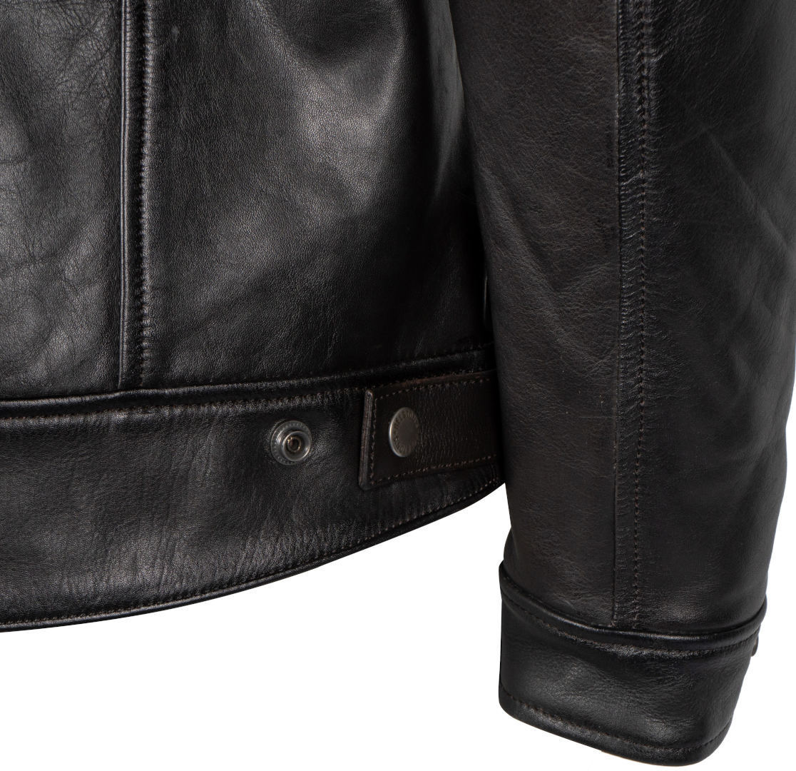 Helstons Elron Motorcycle Leather Jacket dark brown 4XL Figure 5
