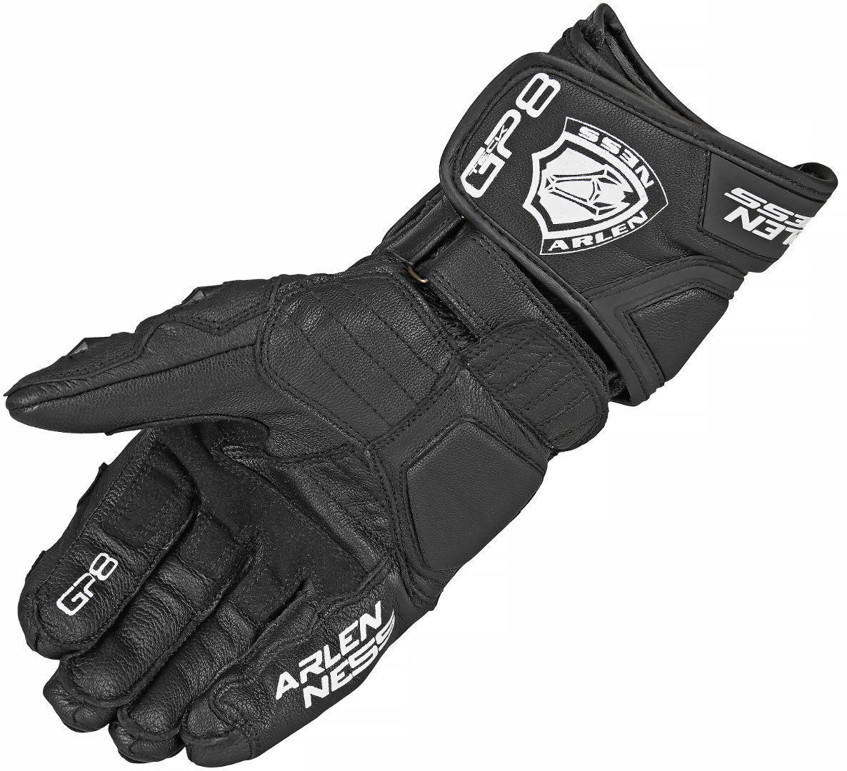 Arlen Ness Yakun Motorradhandschuhe schwarz M Abbildung 4