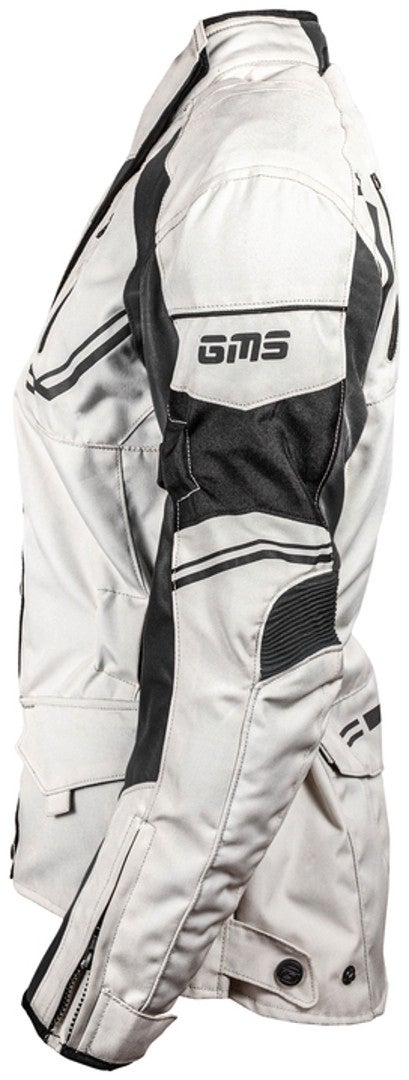 GMS Taylor Dame motorcykel tekstiljakke Sort/beige 6XL Figur 2