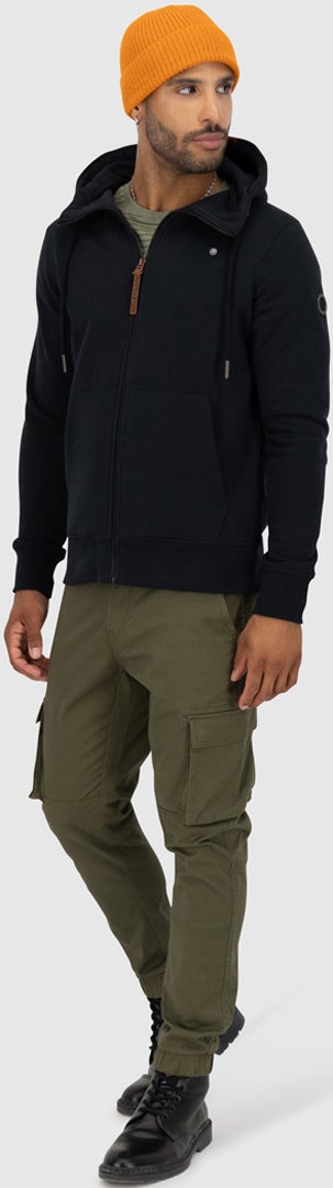 Alife And Kickin TrasherAK A Zip Hoodie Zip Hoodie black XL Figure 6