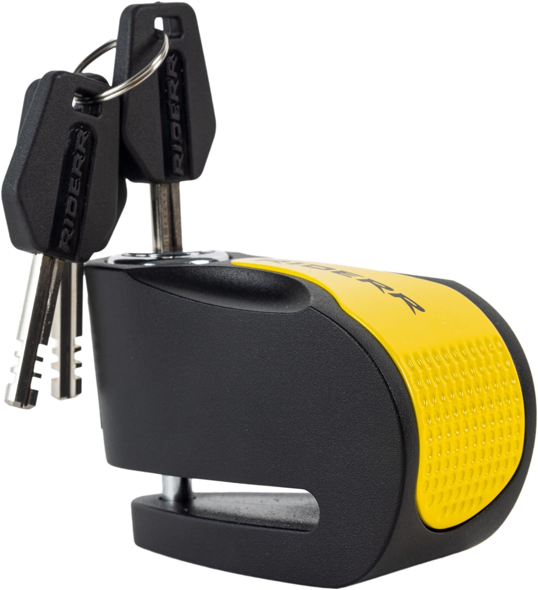 Riderr Riot Alarm Bremsscheibenschloss gelb Abbildung 10