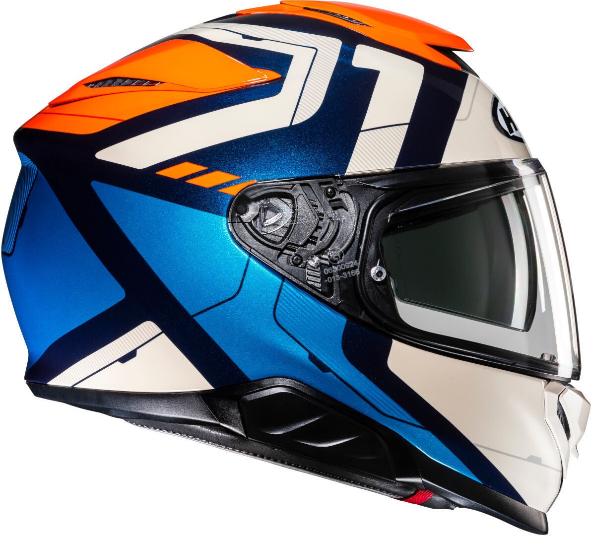 HJC RPHA 71 Cozad Casque Blanc/Bleu/Orange S (55/56) Figure 2