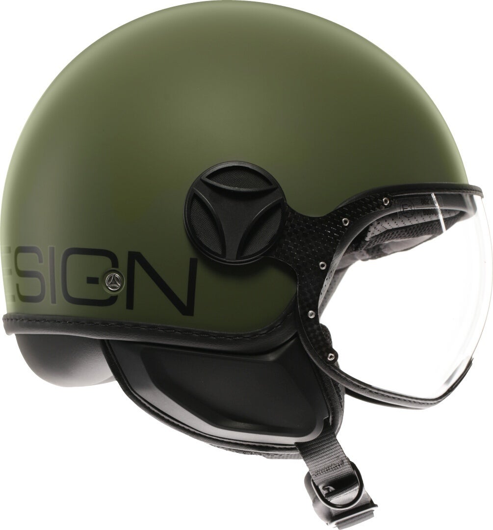 MOMO FGTR Classic Mono Casque jet Green matt XL (61) Figure 5