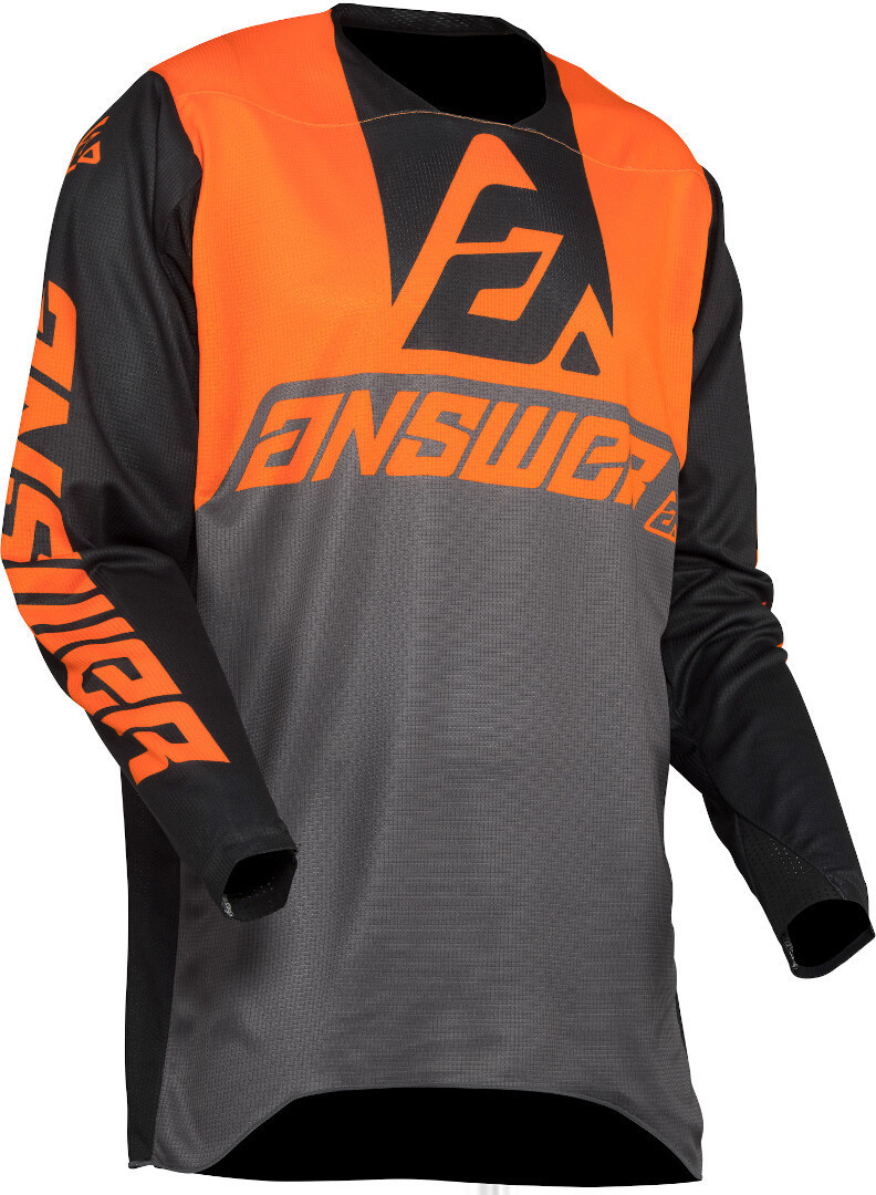 Answer Trinity Voyd Motocross Jersey schwarz/grau/orange L Abbildung 2