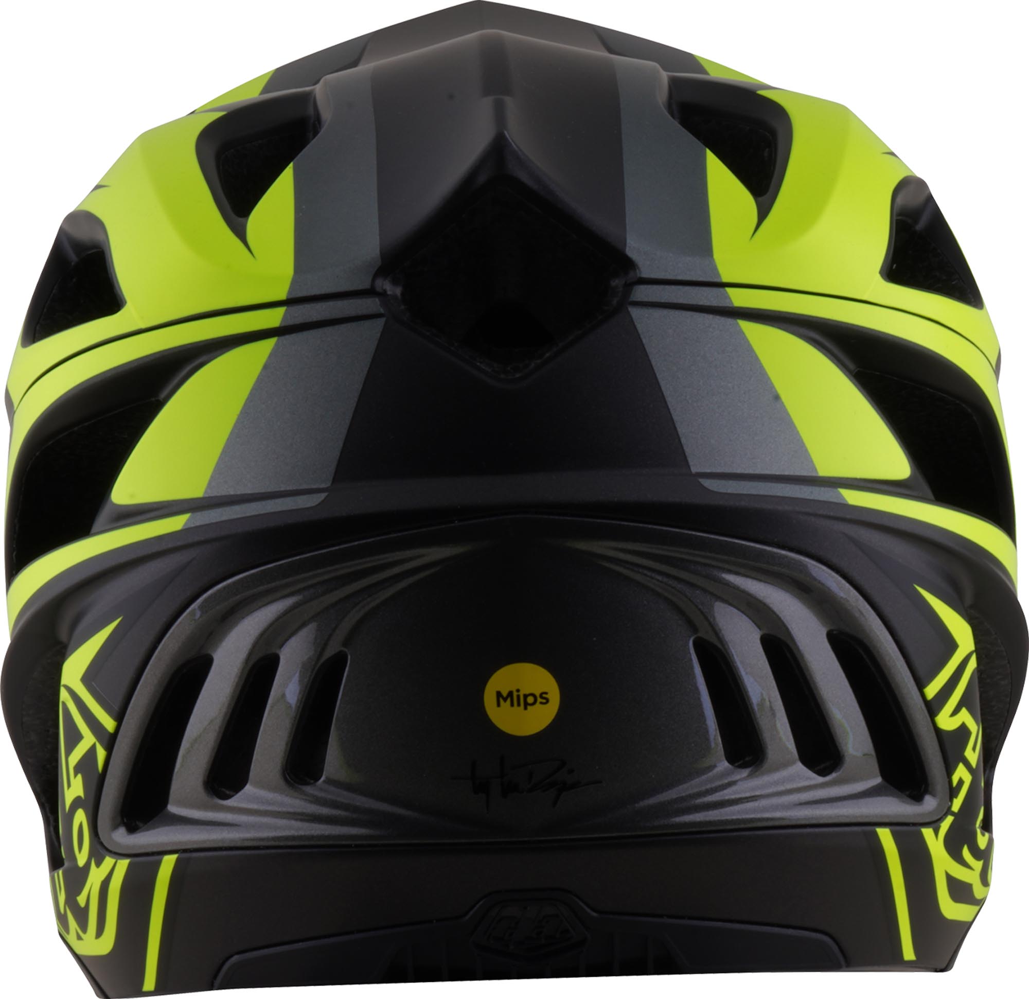Troy Lee Designs Stage 2 MIPS High VZ 速降头盔 黄色 马里兰党（57/59） 图5