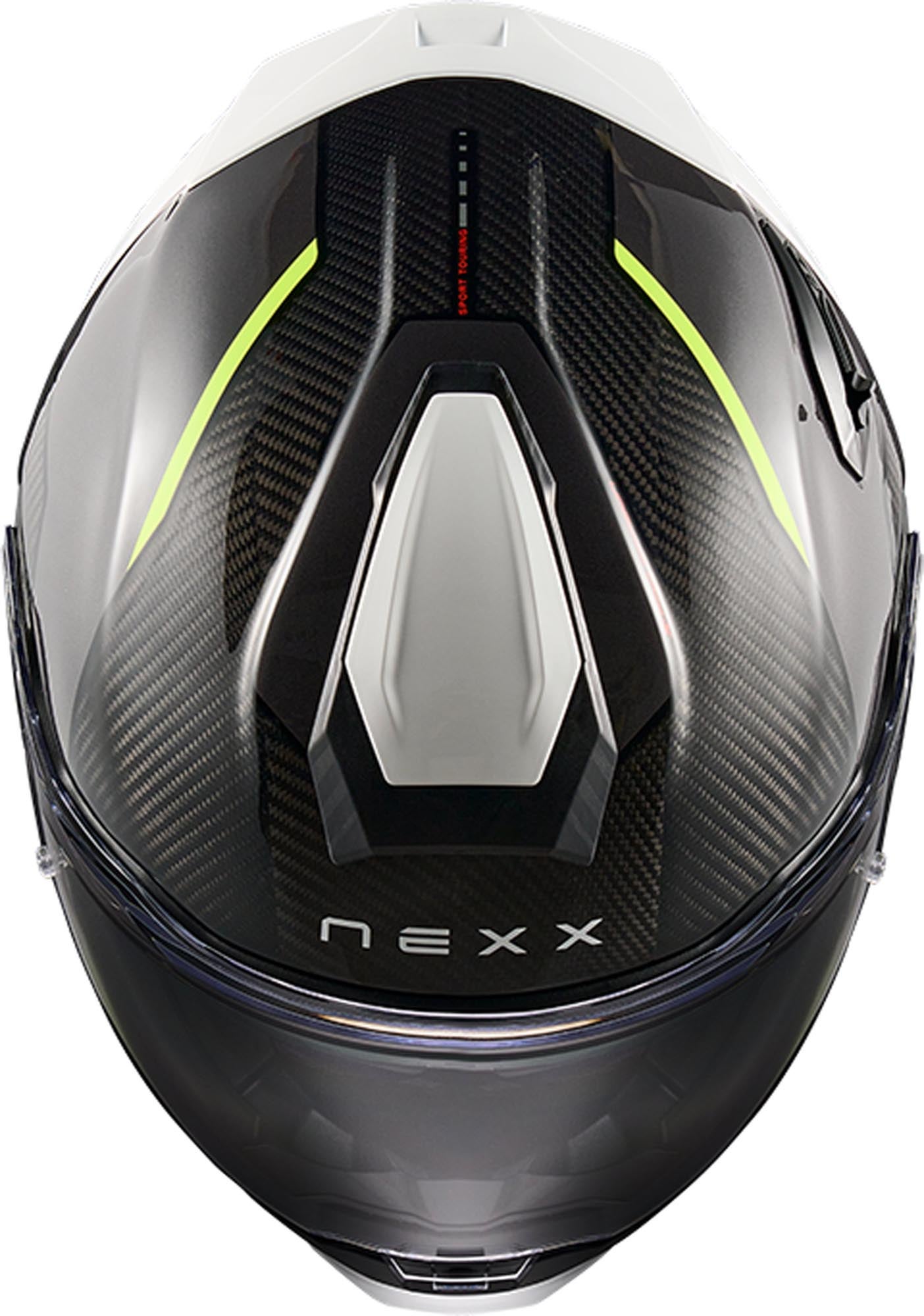 Nexx X.TR Rush Carbon Casco nero/neon/giallo XXS (51/52) Figura 4