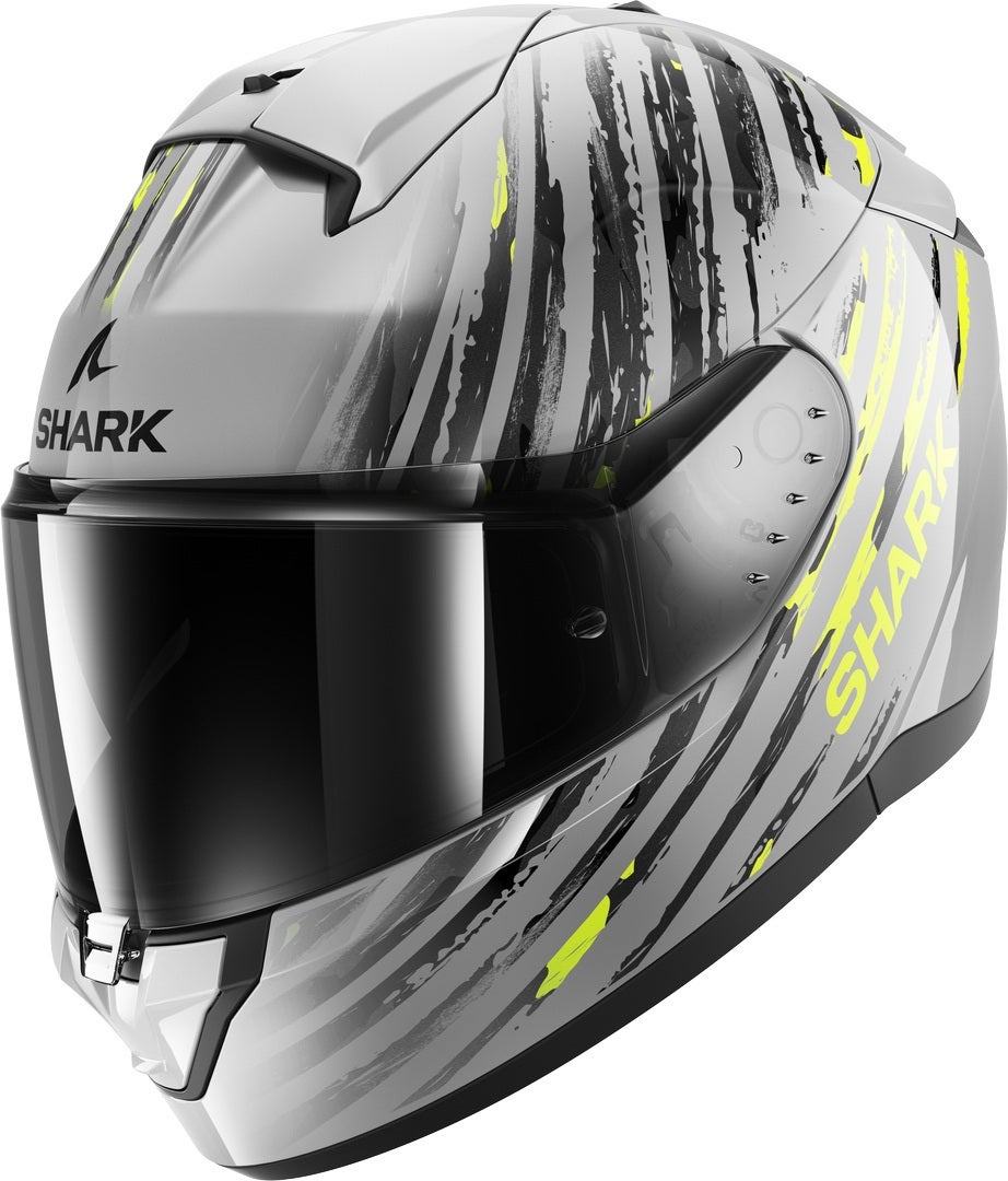 Shark Ridill 2 Assya Přilba stříbrné/antracitové/žluté L (59/60) Obrázek 1