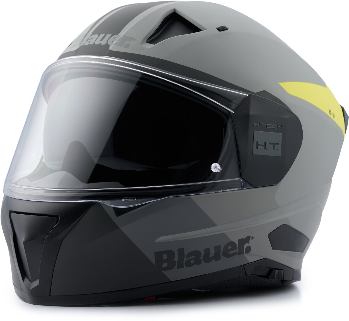 Blauer Naca NF01B Cască Gri mat/galben M (56/58) Figura 1