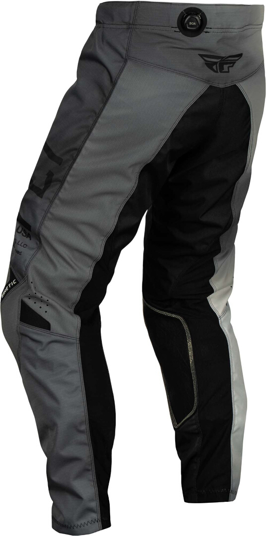 Fly Racing Kinetic Prodigy 2024 Pantaloni de motocross pentru copii Negru/gri deschis 20 Figura 4