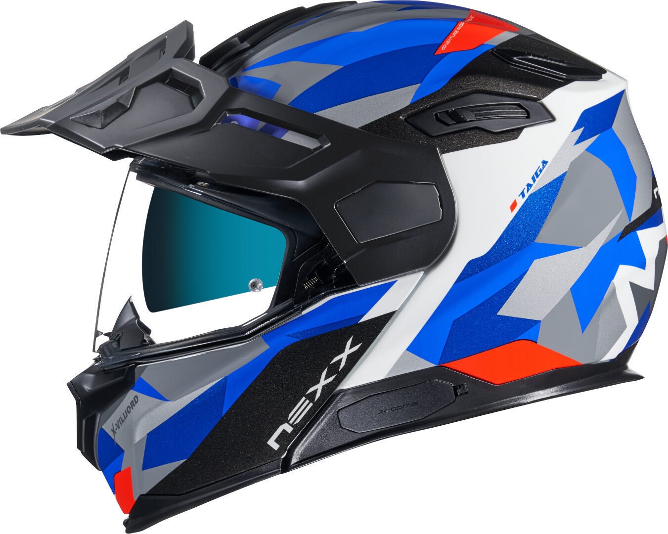 Nexx X.Vilijord Taiga Casco nero/rosso/blu L (59/60) Figura 1