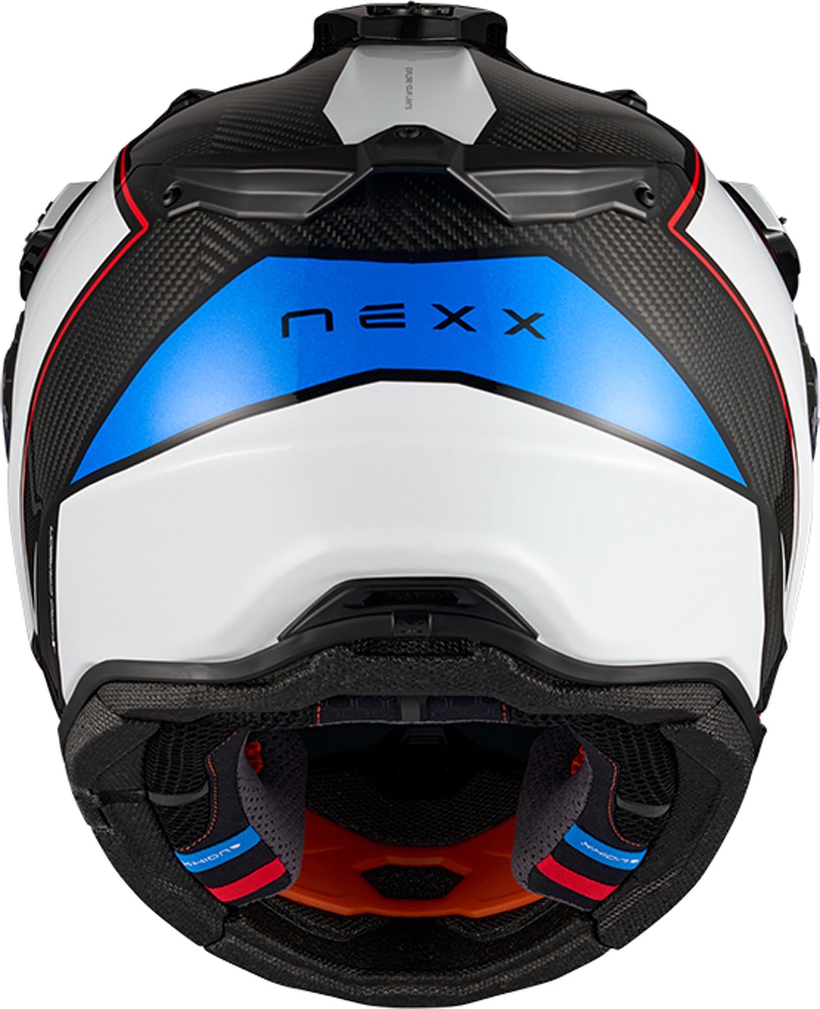 Nexx X.Rally Raid Carbon Enduro Helmet white/blue/red XXS (51/52) Figure 5