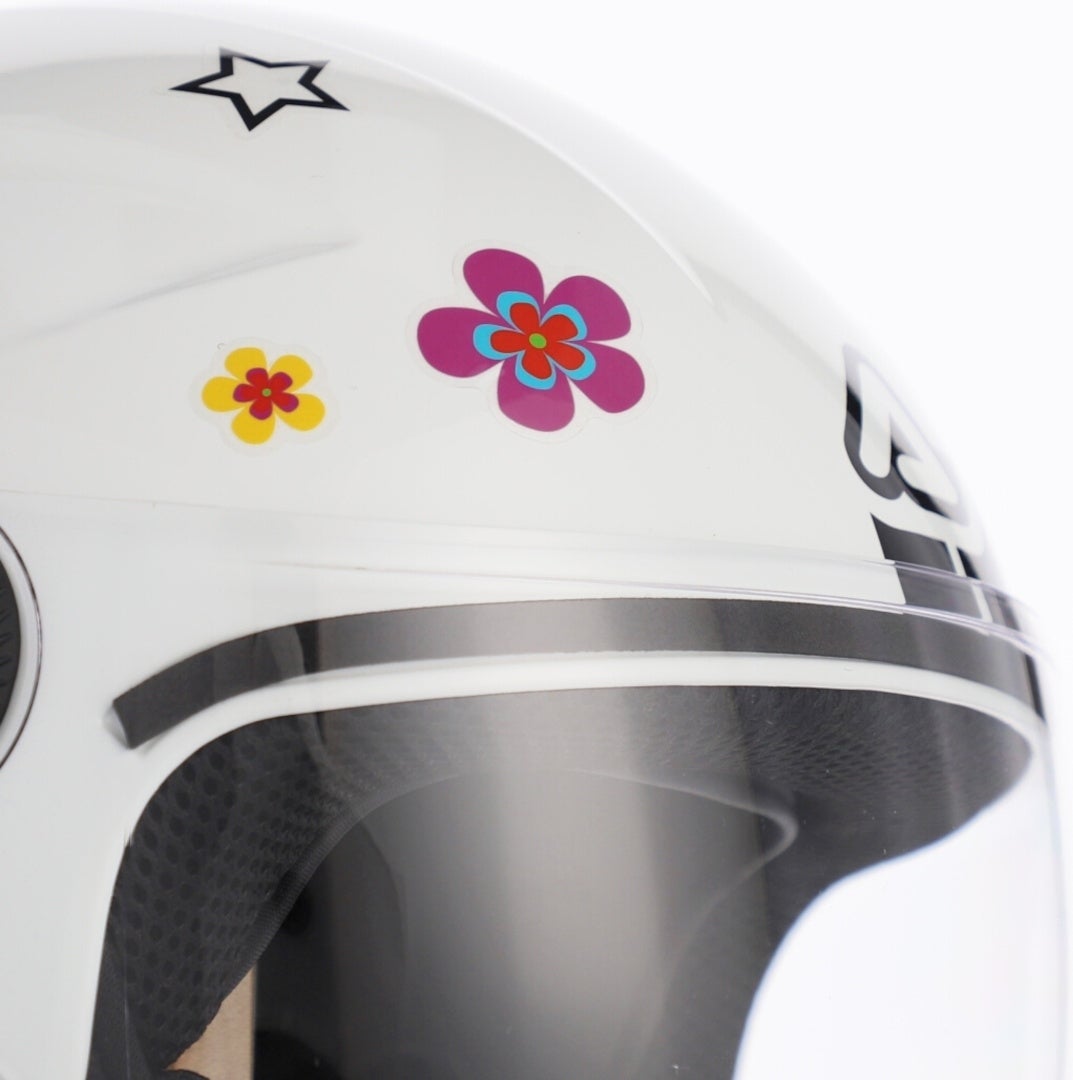 Acerbis Jet Brezza Kid Kids Casco Jet Blanco Y/L (51/52) Figura 6