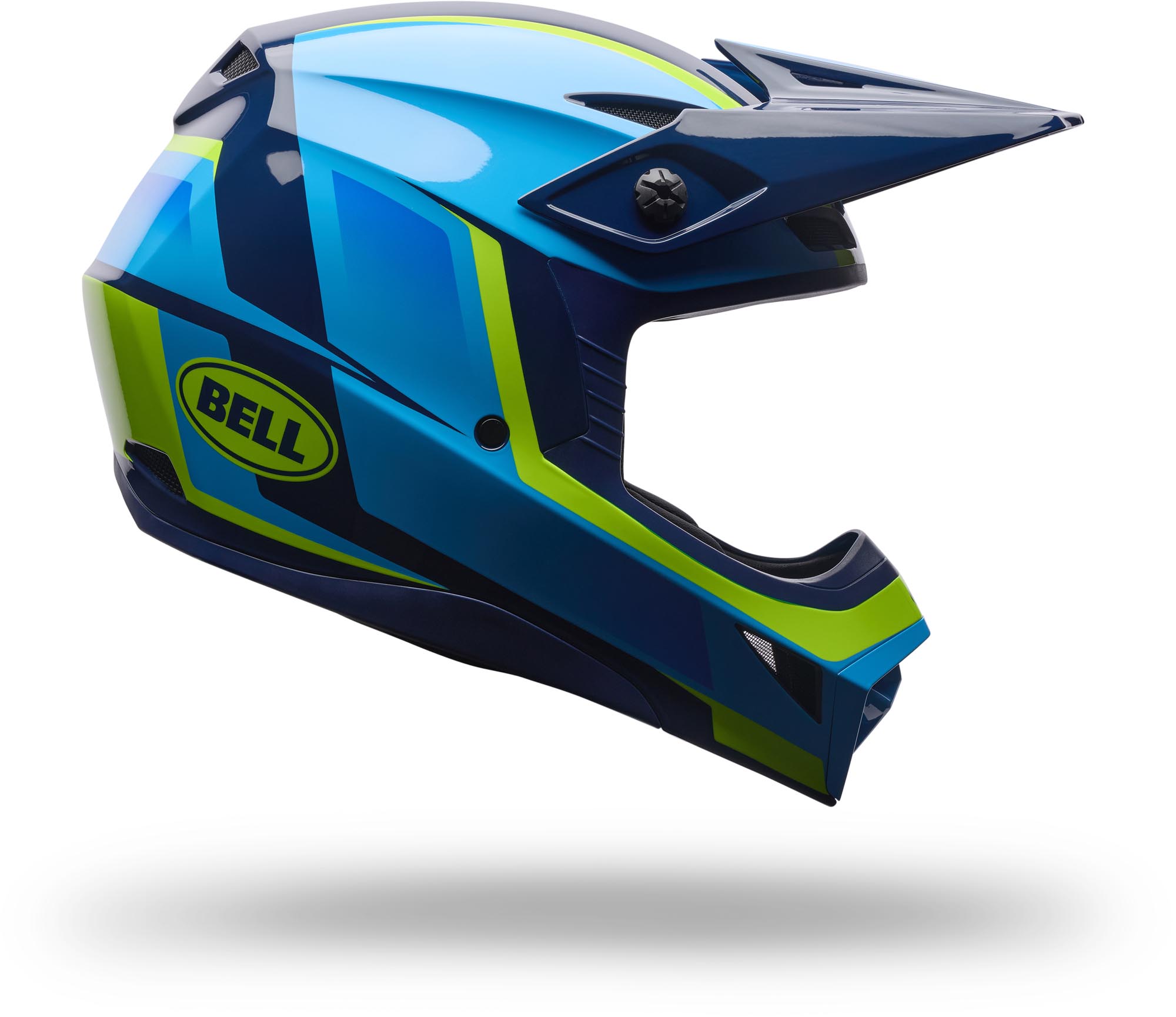 Bell MX-10 MIPS Spiral Motocross čelada modra XXL (63/64) Slika 2