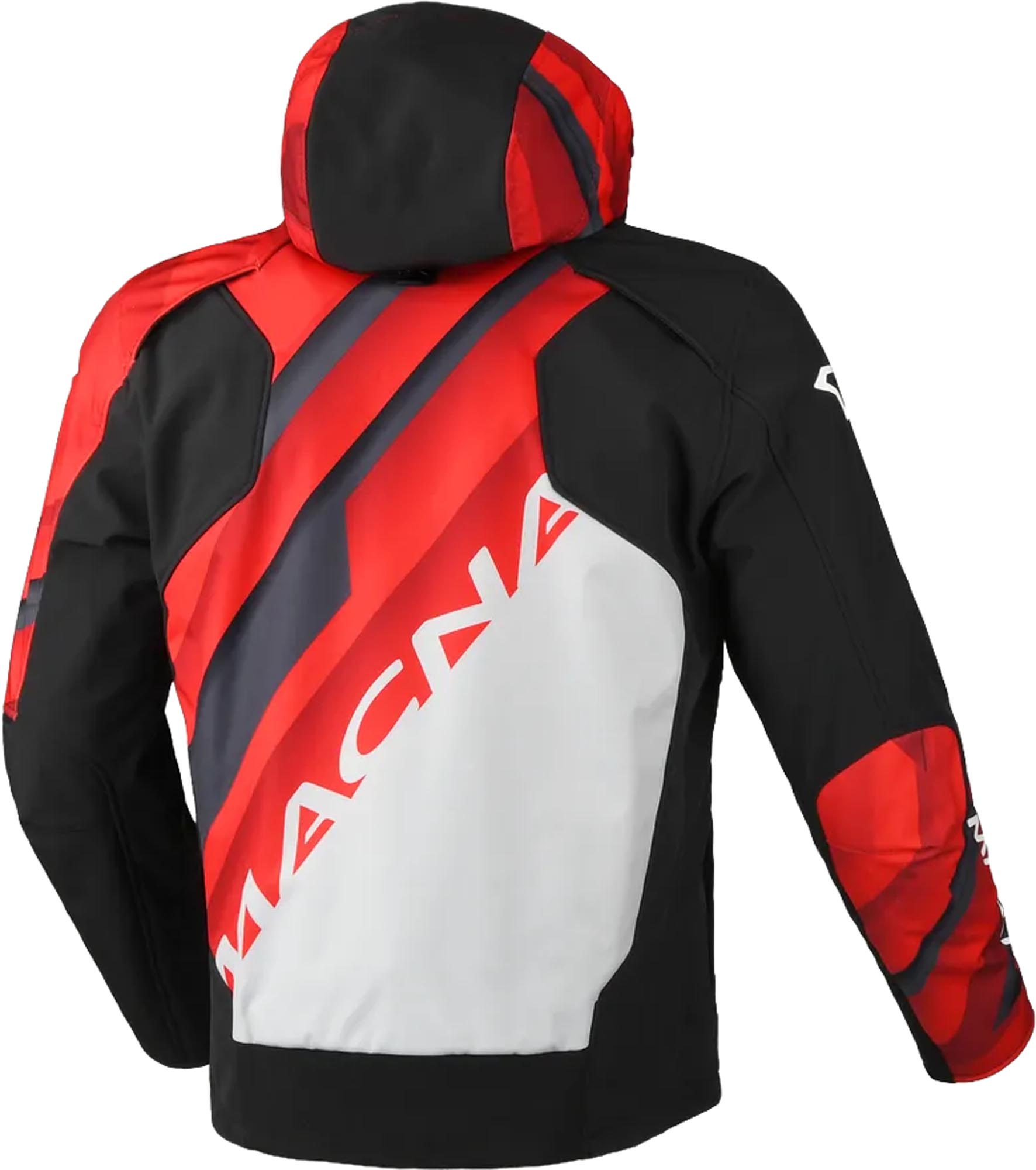 Macna Atracor Motorcycle Textile Jacket black/red M Figure 2