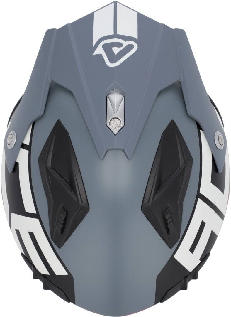 Acerbis Aria Sport Cască cu reacție Gri/roșu mat S (55/56) Figura 6
