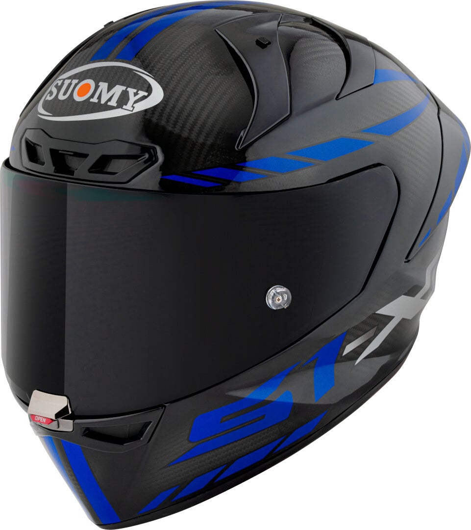 Suomy S1-XR GP Carbon Hypersonic E06 Přilba černá/modrá XL (61/62) Obrázek 1