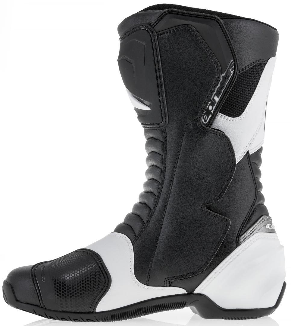 Alpinestars SMX S Motorcycle Boots black/white 41 Figure 3