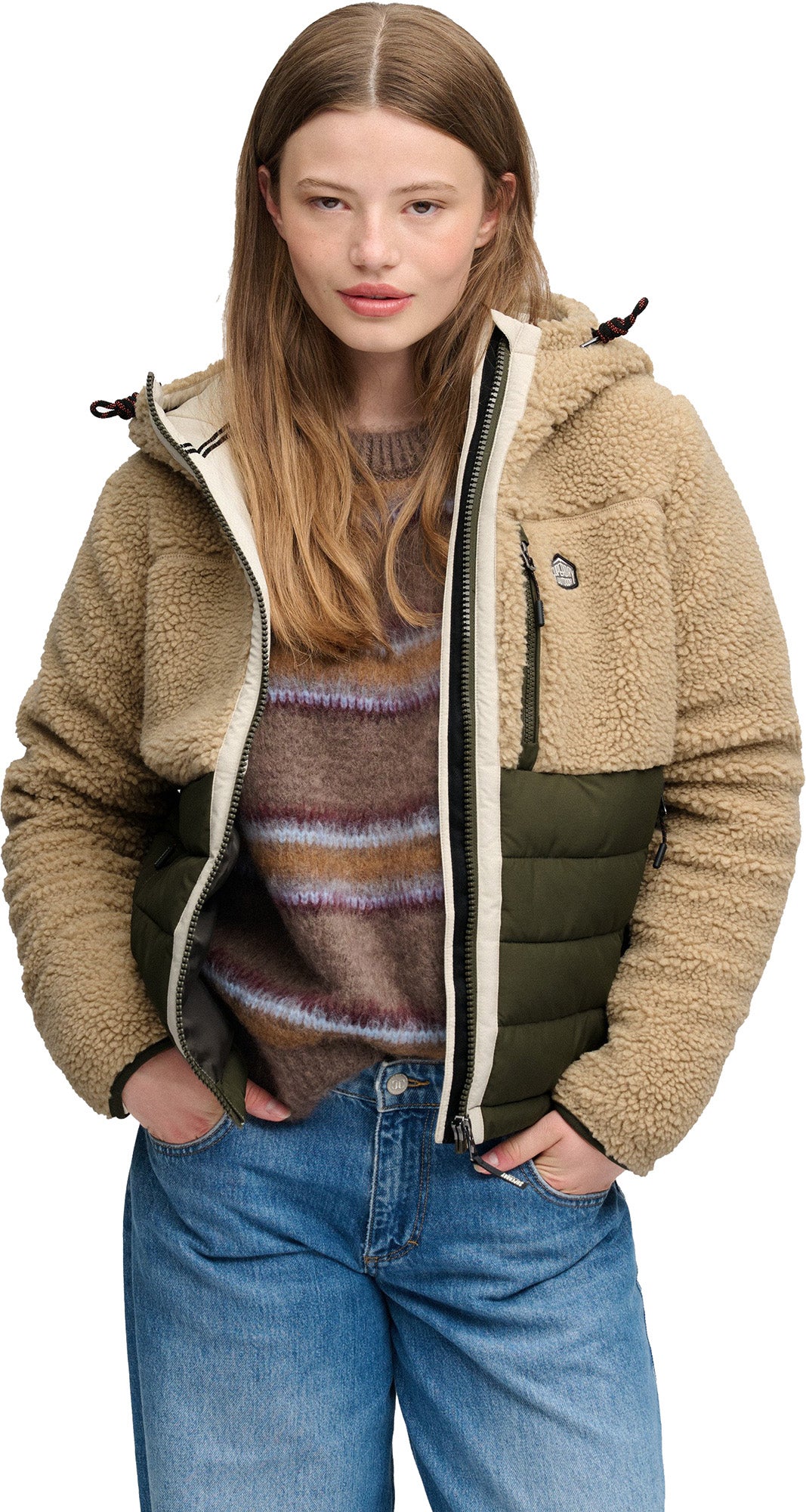 Superdry & Co Outdoor Sieviešu hibrīda jaka XL 8. attēls