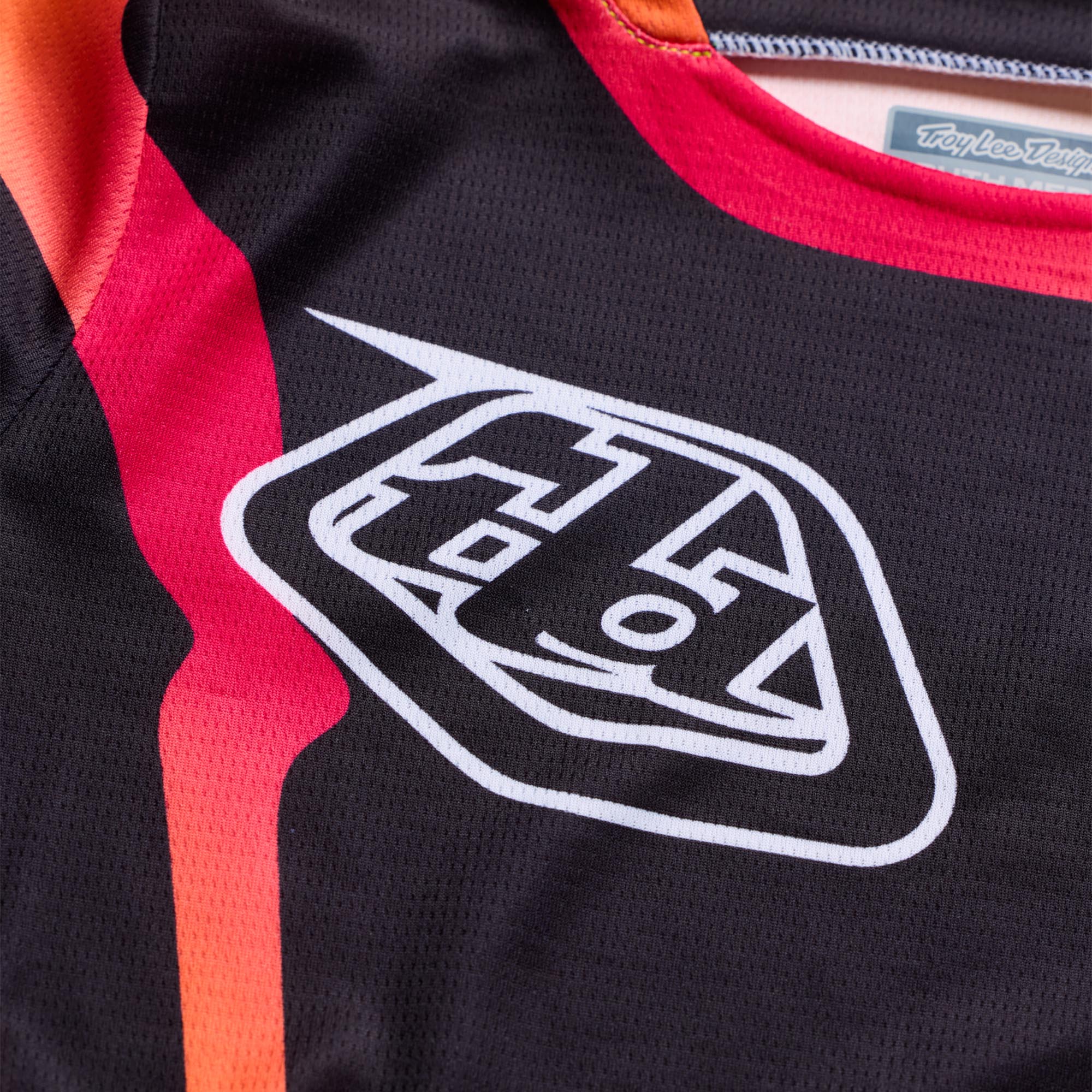 Troy Lee Designs GP Pro Aura Ungdoms motocrosstrøje Sort XL Figur 4