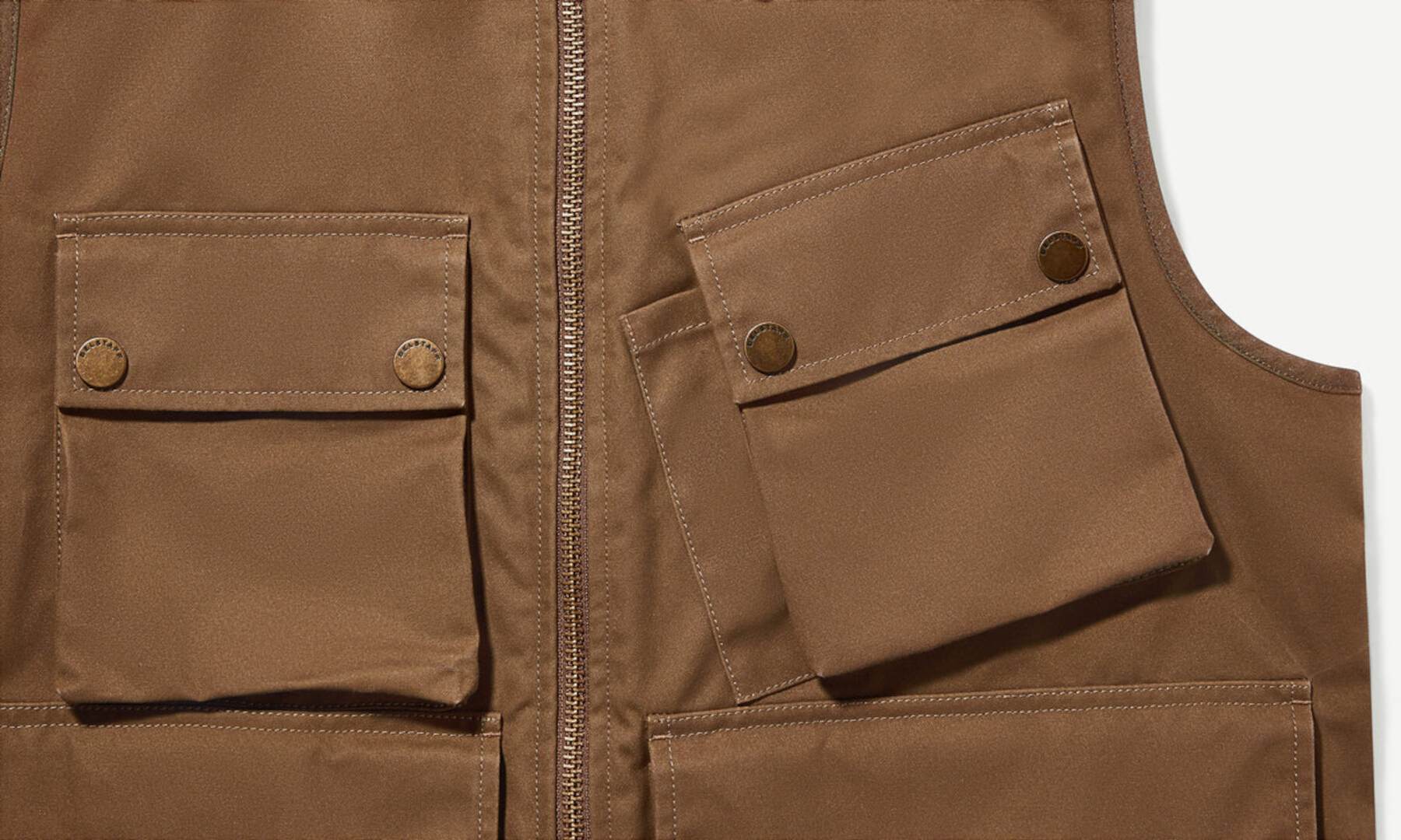 Belstaff Windermere Motorcykel vest Sand M Figur 4