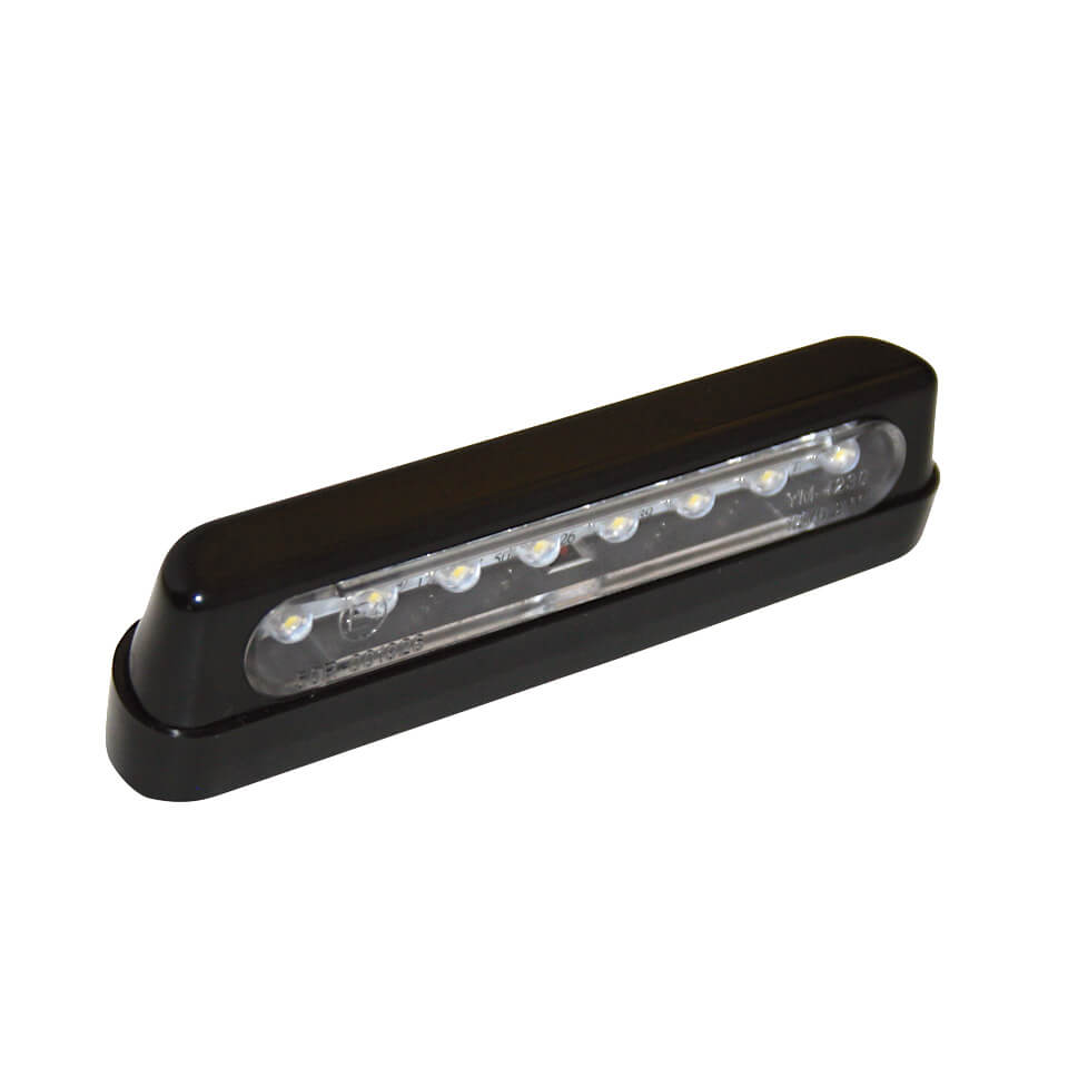 SHIN YO LED Kennzeichenbeleuchtung, ABS schwarz, lang Figura 1 SHIN YO LED Kennzeichenbeleuchtung, ABS schwarz, lang Figura 1