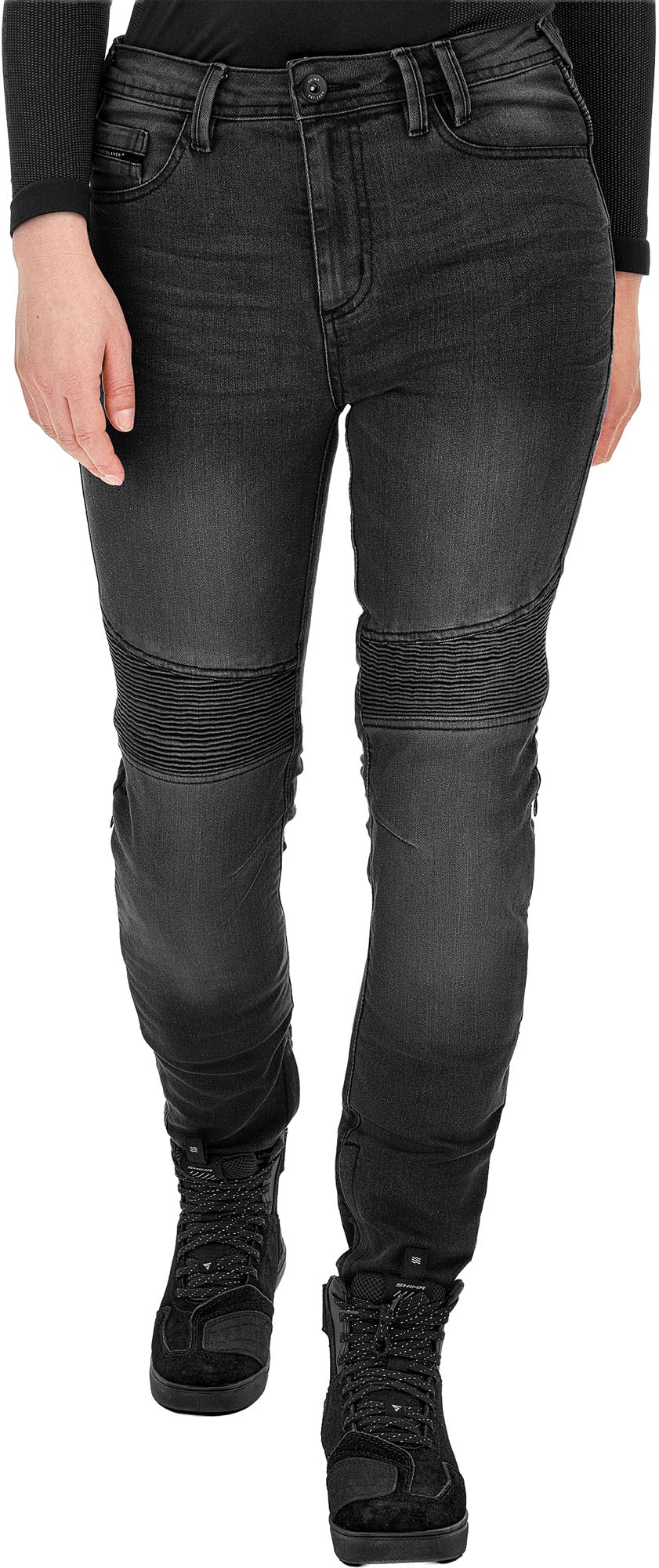 Side view of SHIMA Zenith Ladies Motorcycle Jeans