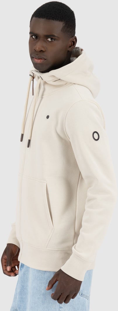 Alife And Kickin TrasherAK A Zip Hoodie Sweat à capuche zippé beige XL Figure 3