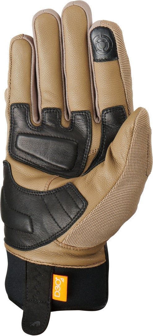 Furygan Jet All Saison D3O Motorcykelhandsker Sand/sort M Figur 2
