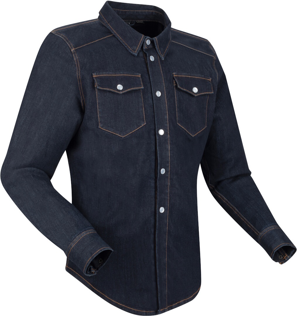 Segura Luthor Denim Motorcycle Textile Jacket blue L Figure 1
