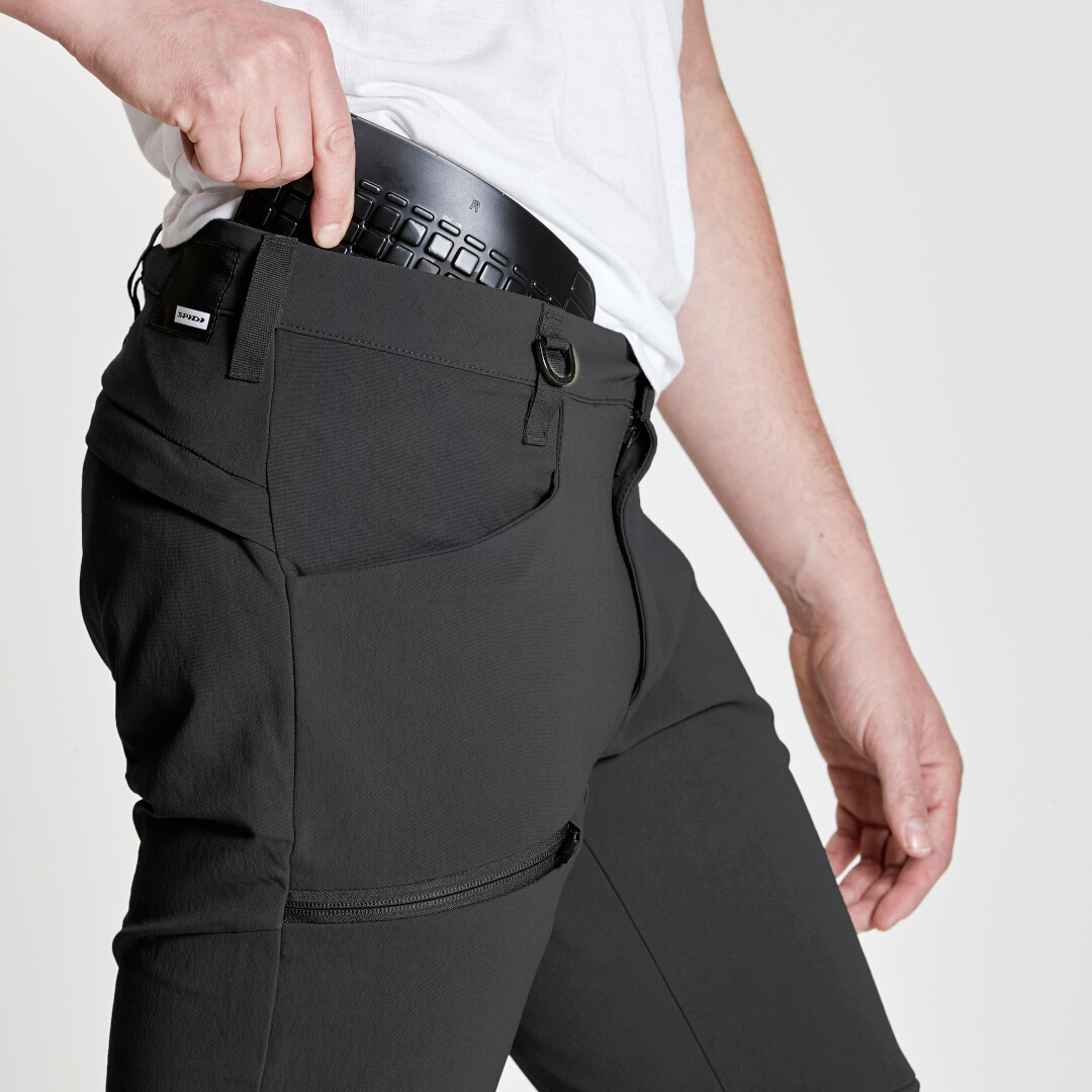 Spidi Charged Motorrad Textilhose anthrazit 29 standard Abbildung 2